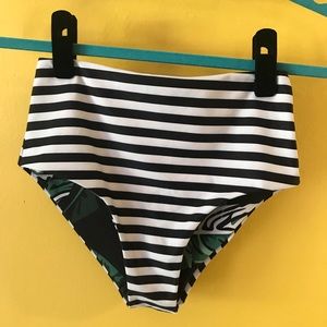 High rise bikini bottom - Reversible